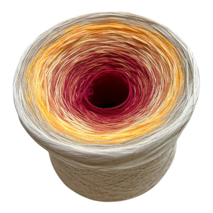 Bouquet of Pencils, Gradient Cotton Natural Fiber Yarn