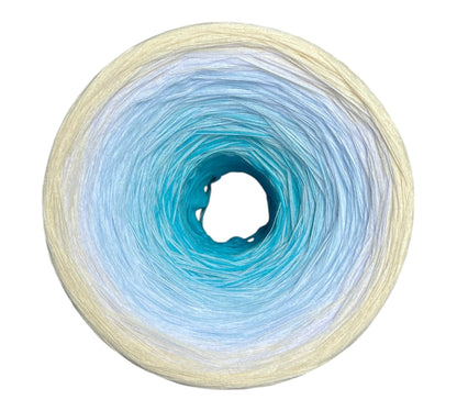 Breathe Deeply, Gradient Cotton Natural Fiber Yarn