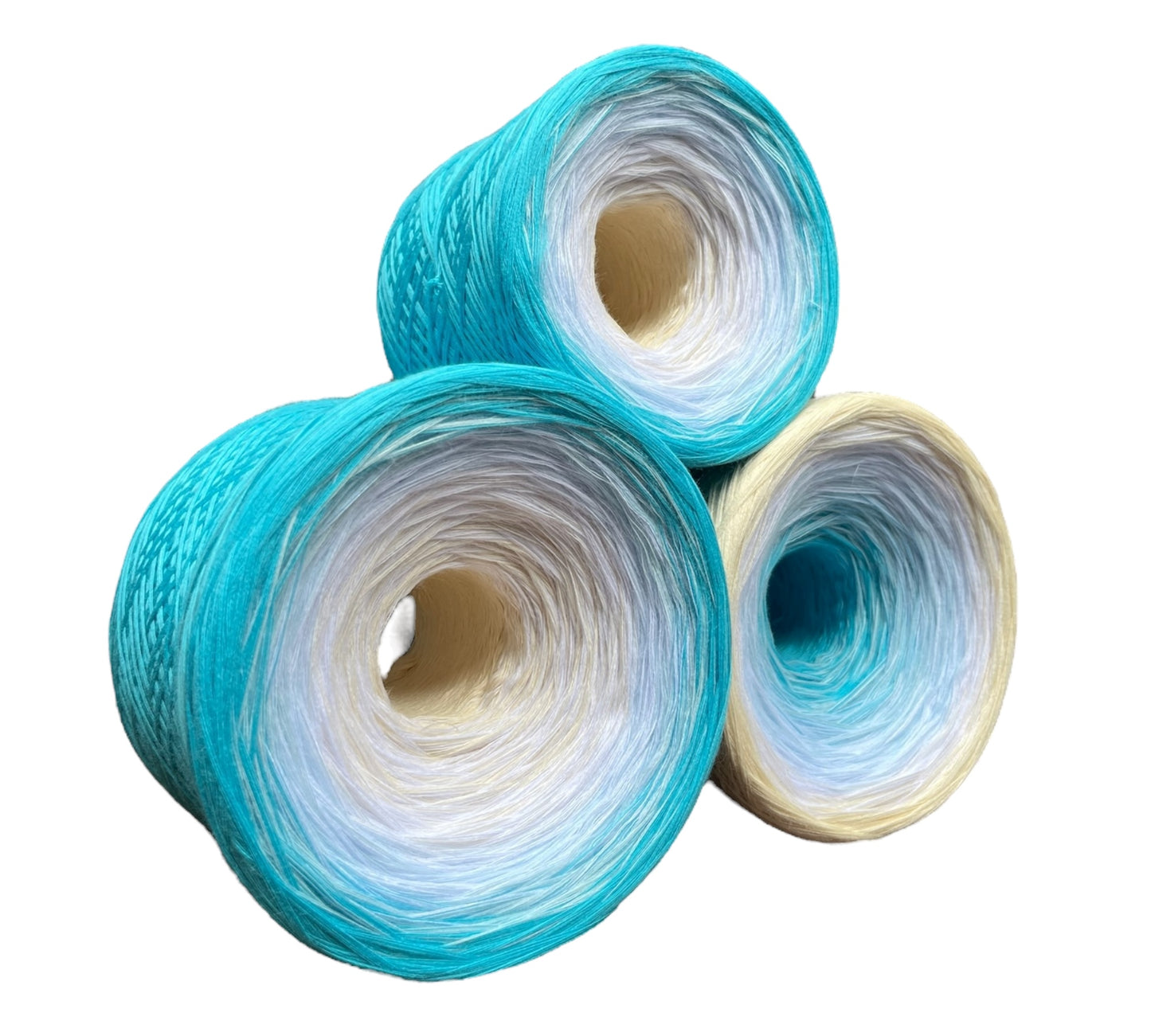 Breathe Deeply, Gradient Cotton Natural Fiber Yarn