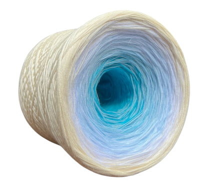 Breathe Deeply, Gradient Cotton Natural Fiber Yarn