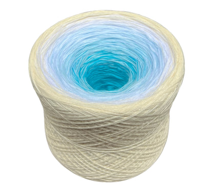 Breathe Deeply, Gradient Cotton Natural Fiber Yarn