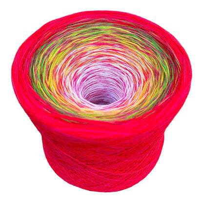 Bright Christmas, Gradient Cotton Natural Fiber Yarn-YARN-1400-Light-Renas Thread and Crafts