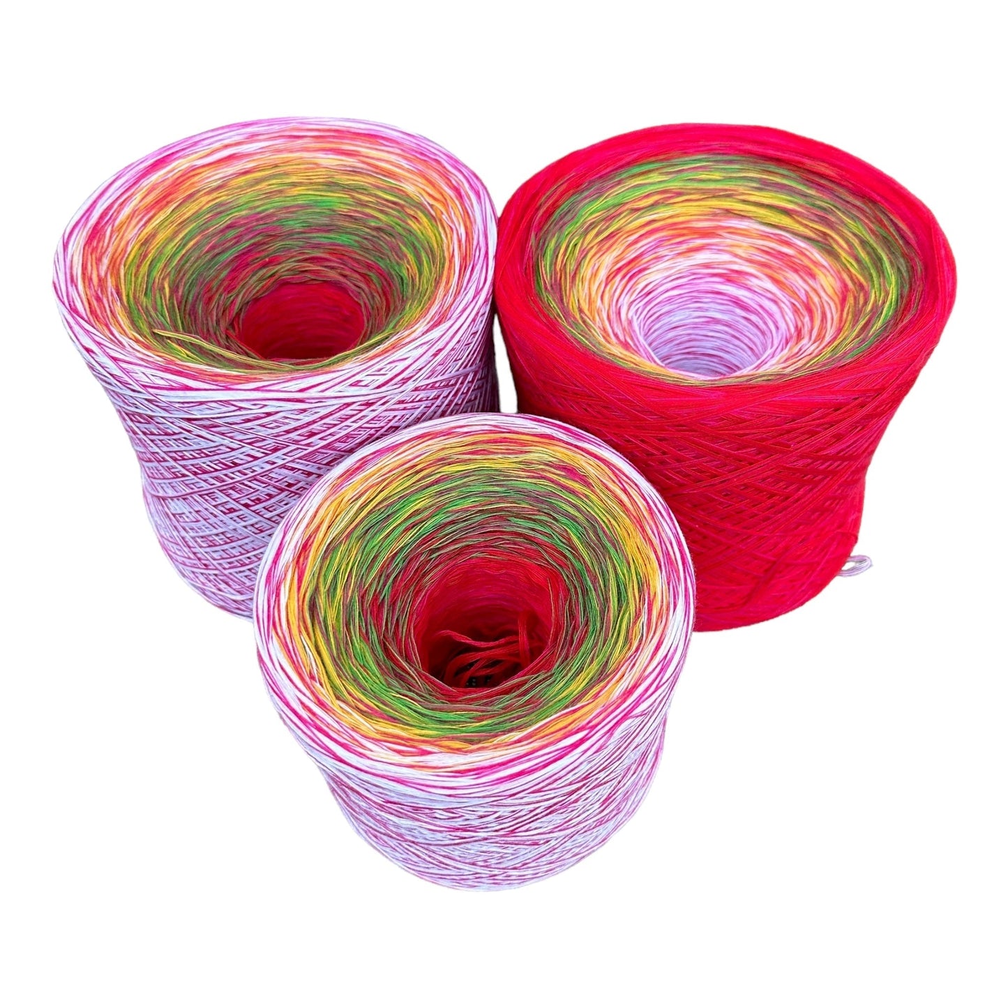 Bright Christmas, Gradient Cotton Natural Fiber Yarn-YARN-1400-Light-Renas Thread and Crafts