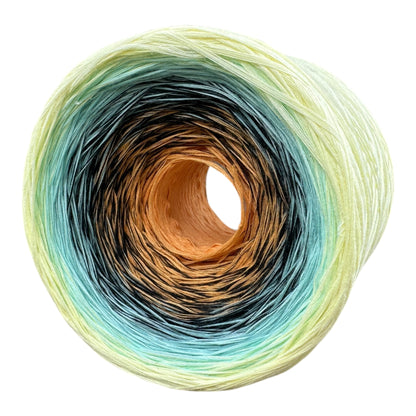 Calm Squid, Gradient Cotton Natural Fiber Yarn