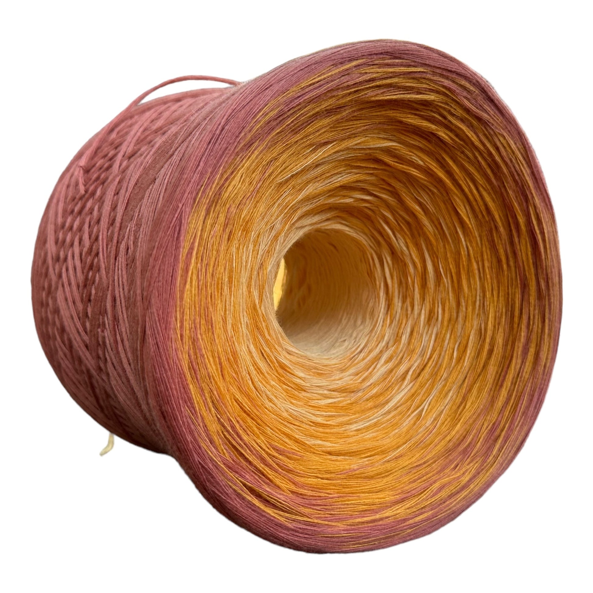 Candlelight, Gradient Cotton Natural Fiber Yarn-YARN-RenasThreadandCrafts-RenasThreadandCrafts