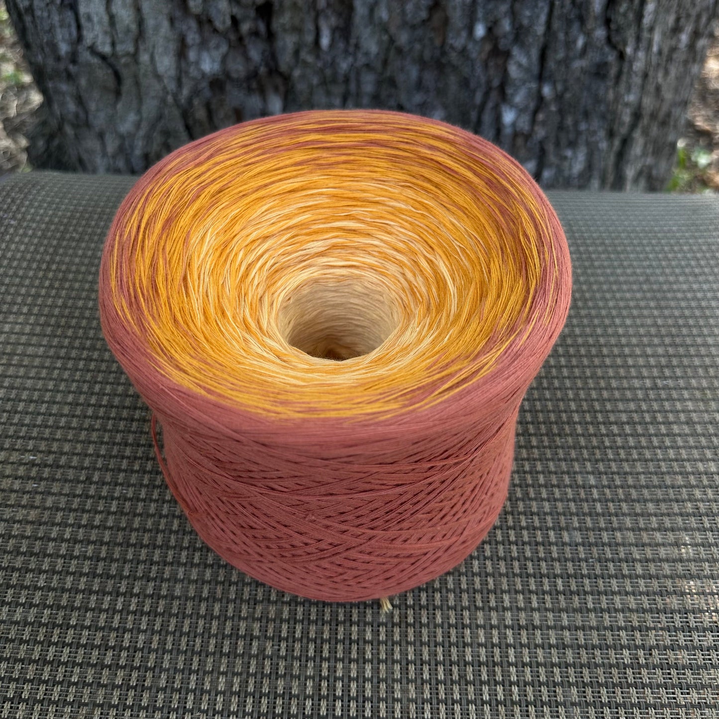 Candlelight, Gradient Cotton Natural Fiber Yarn-YARN-RenasThreadandCrafts-RenasThreadandCrafts