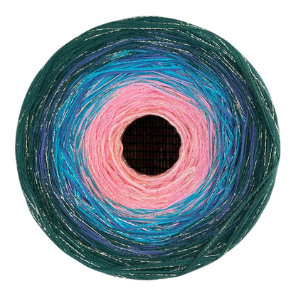 Celestial Lake Sparkle, Gradient Yarn With Sparkle