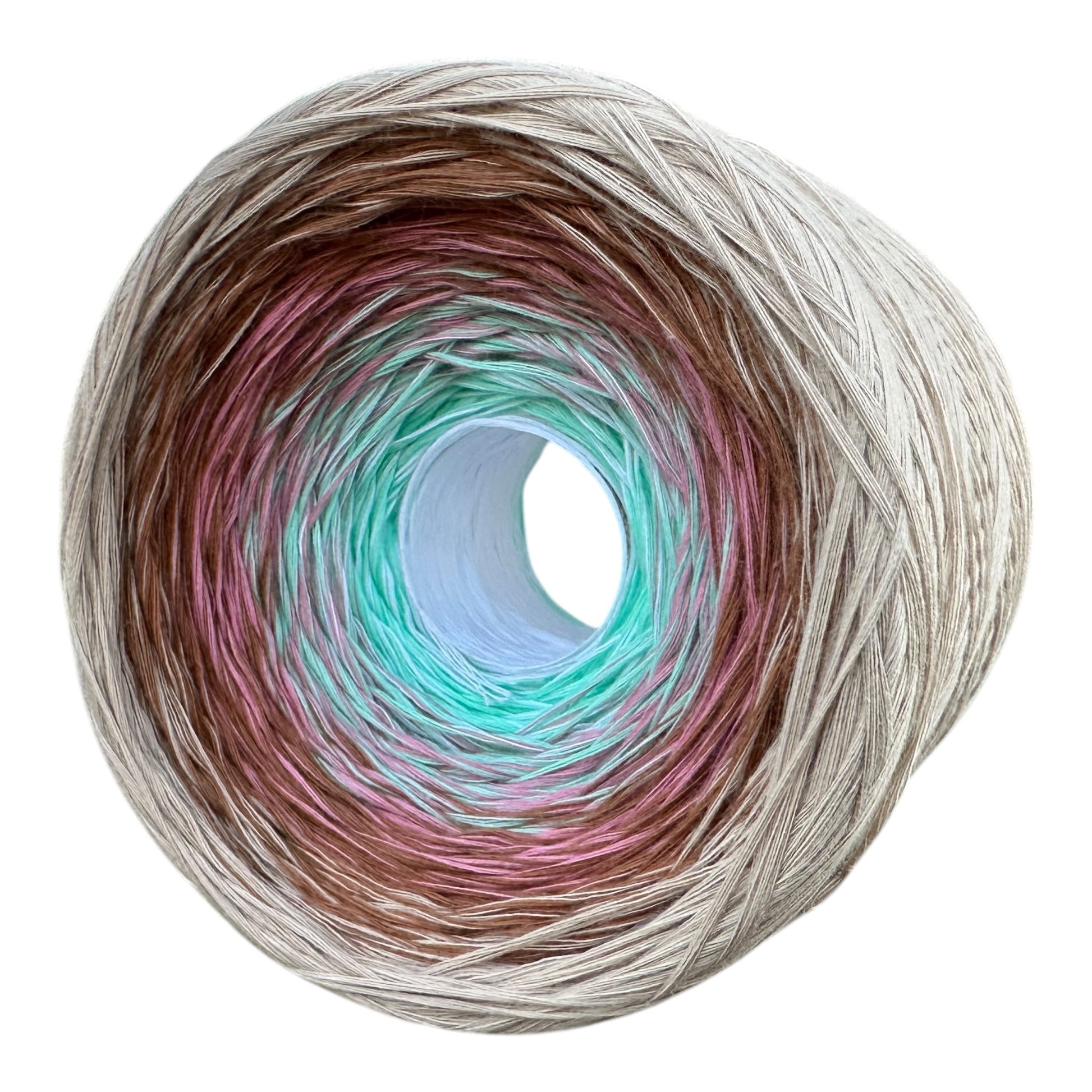 ,Gradient Cotton Natural Fiber Yarn - Rena'sThreadandCrafts