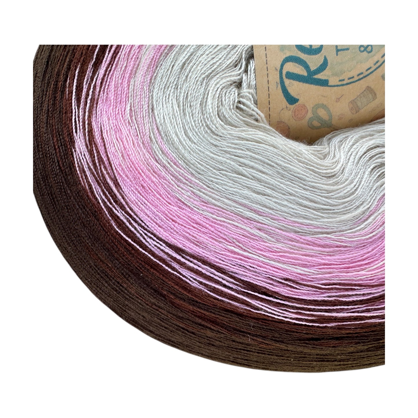 Chocolate Rose, Polyester Gradient Yarn