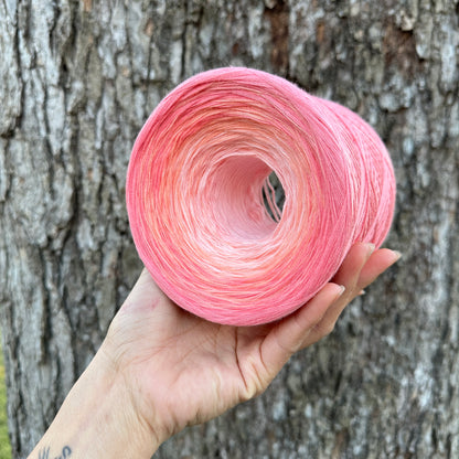 Chrysanthemum, November Birth Flower, Gradient Cotton Natural Fiber Yarn - Rena'sThreadandCrafts
