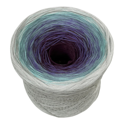 Cloudy Skies, Gradient Cotton Natural Fiber Yarn - Rena'sThreadandCrafts