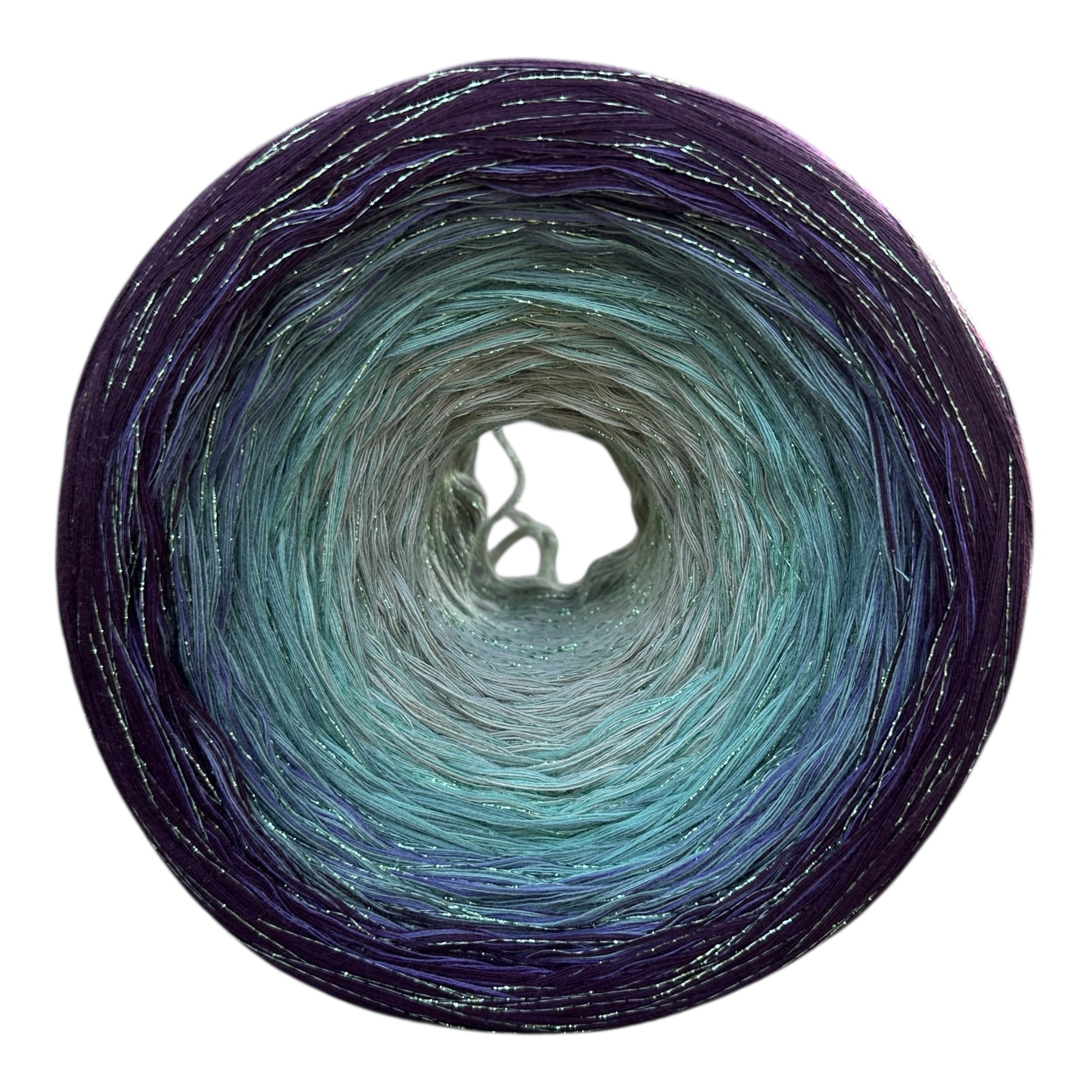 Cloudy Skies, Gradient Cotton Natural Fiber Yarn - Rena'sThreadandCrafts