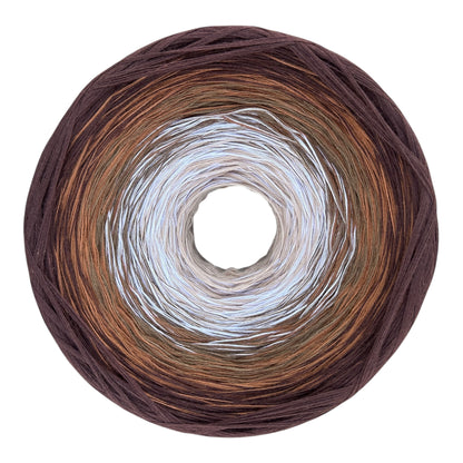 Color 2025, Gradient Cotton Natural Fiber Yarn