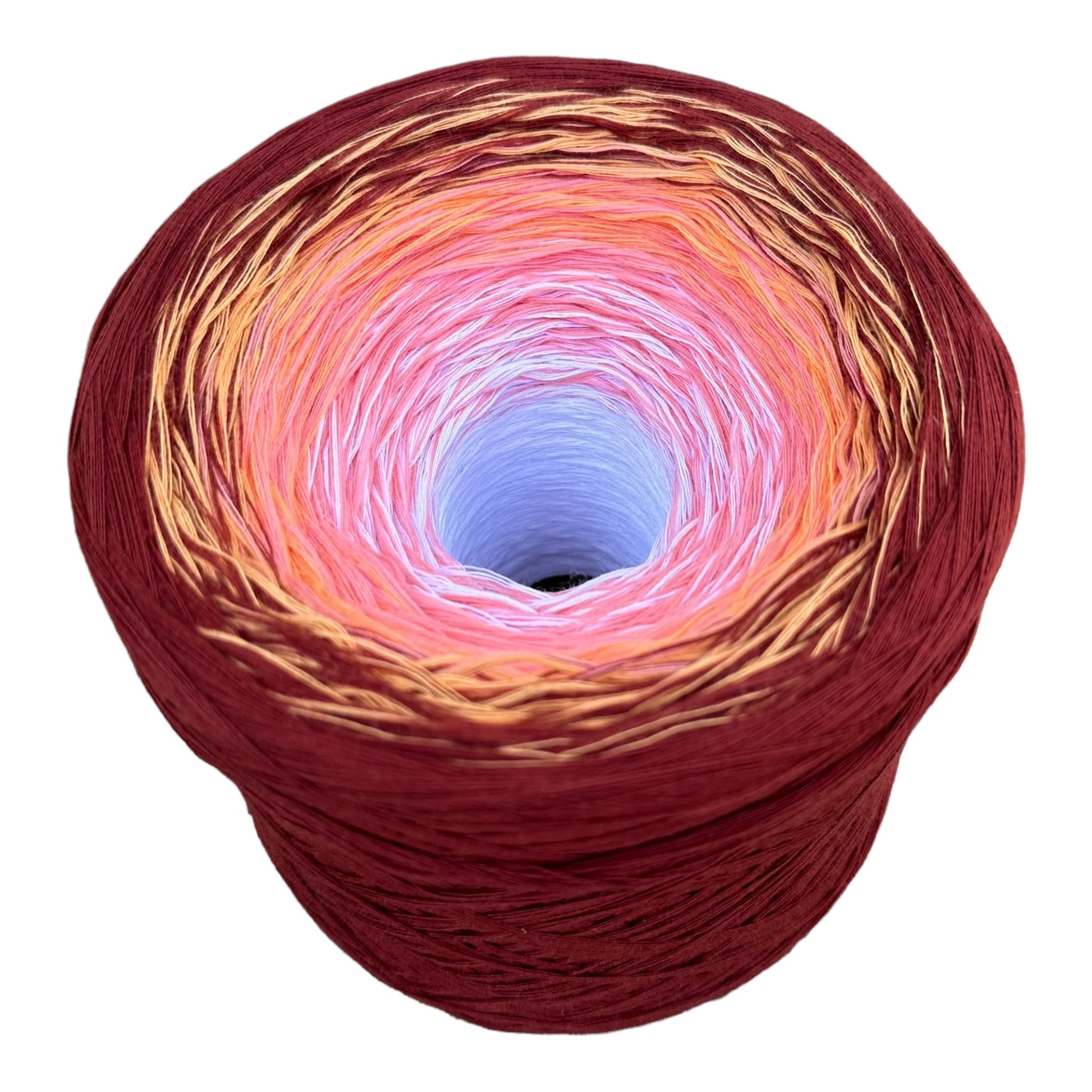 Dahlia V2 Inspired Gradient Cotton Natural Fiber Yarn--Renas Thread and Crafts