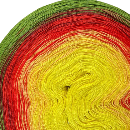 Dancing Tulips, 4PLY, Polyester Gradient Yarn, Mandala Yarn, Ombre Yarn, Crocheter Christmas Gift, Scarf Yarn, Knitting Gifts For Knitter-Rena'sThreadandCrafts-Rena&#39;sThreadandCrafts