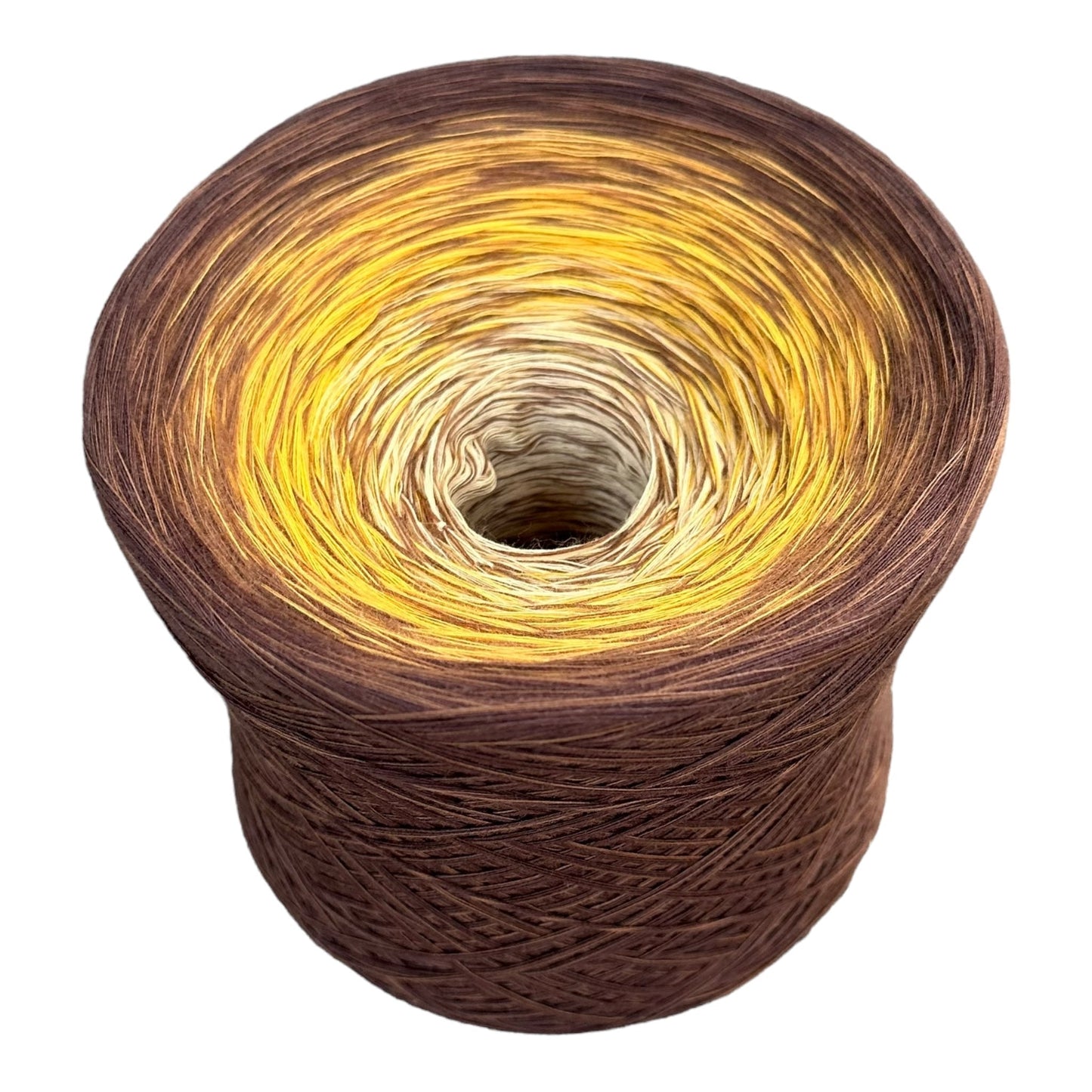 Dark Chestnut, Gradient Cotton Natural Fiber Yarn-YARN-1400-Light-Renas Thread and Crafts