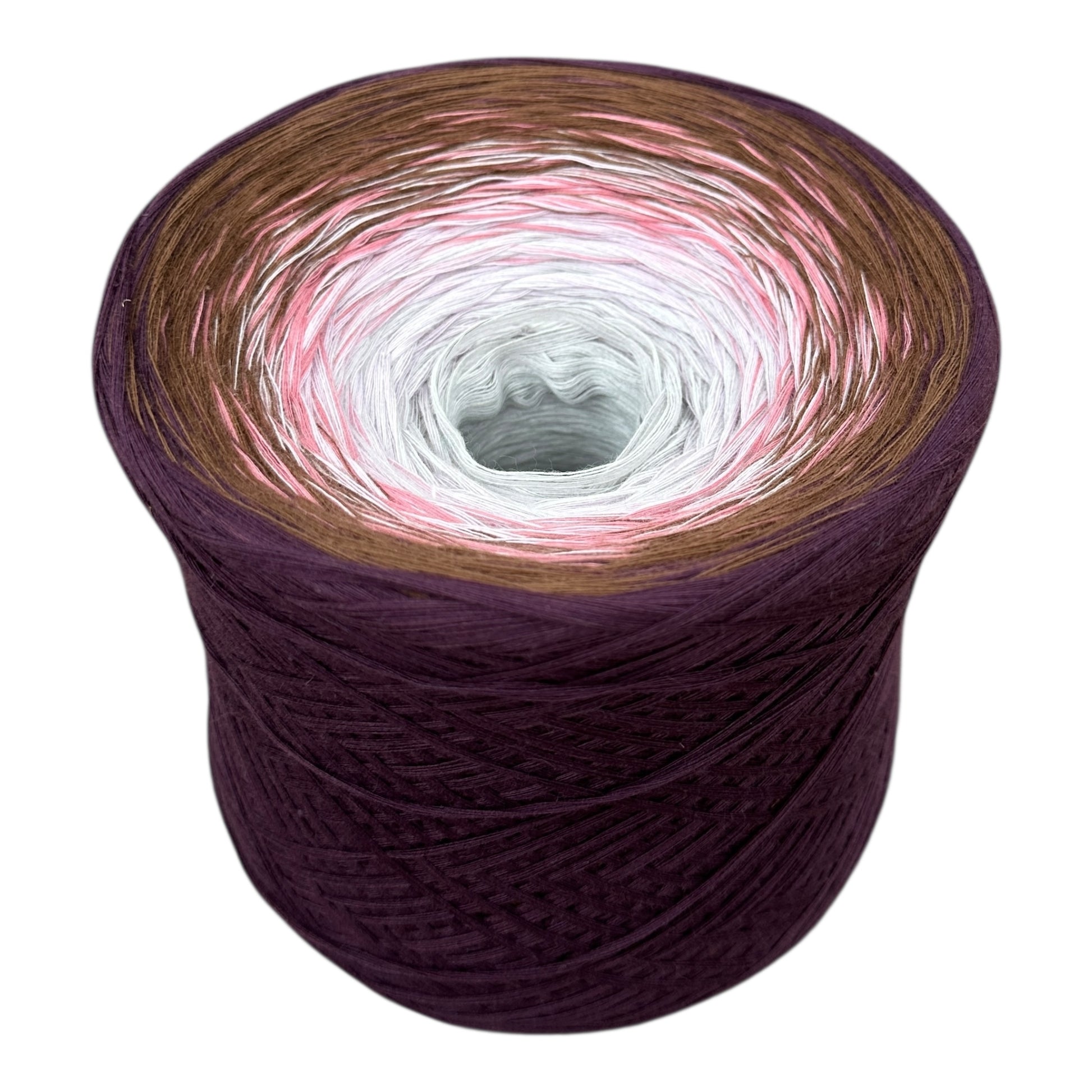 Dusk Petals, 12ply cotton, Gradient Cotton Natural Fiber Yarn - Rena'sThreadandCrafts