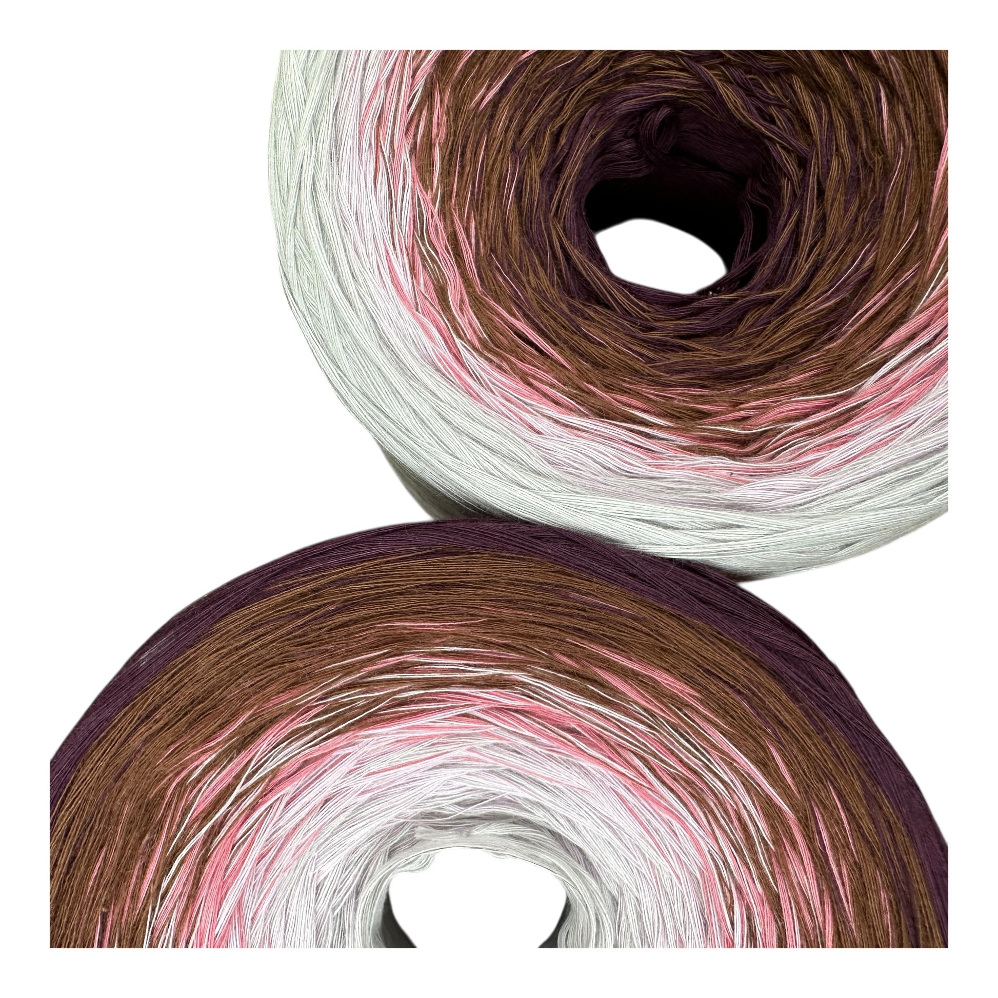 Dusk Petals, 12ply cotton, Gradient Cotton Natural Fiber Yarn - Rena'sThreadandCrafts