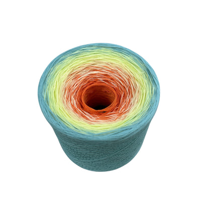 Eye of Sheba, Gradient Cotton Natural Fiber Yarn