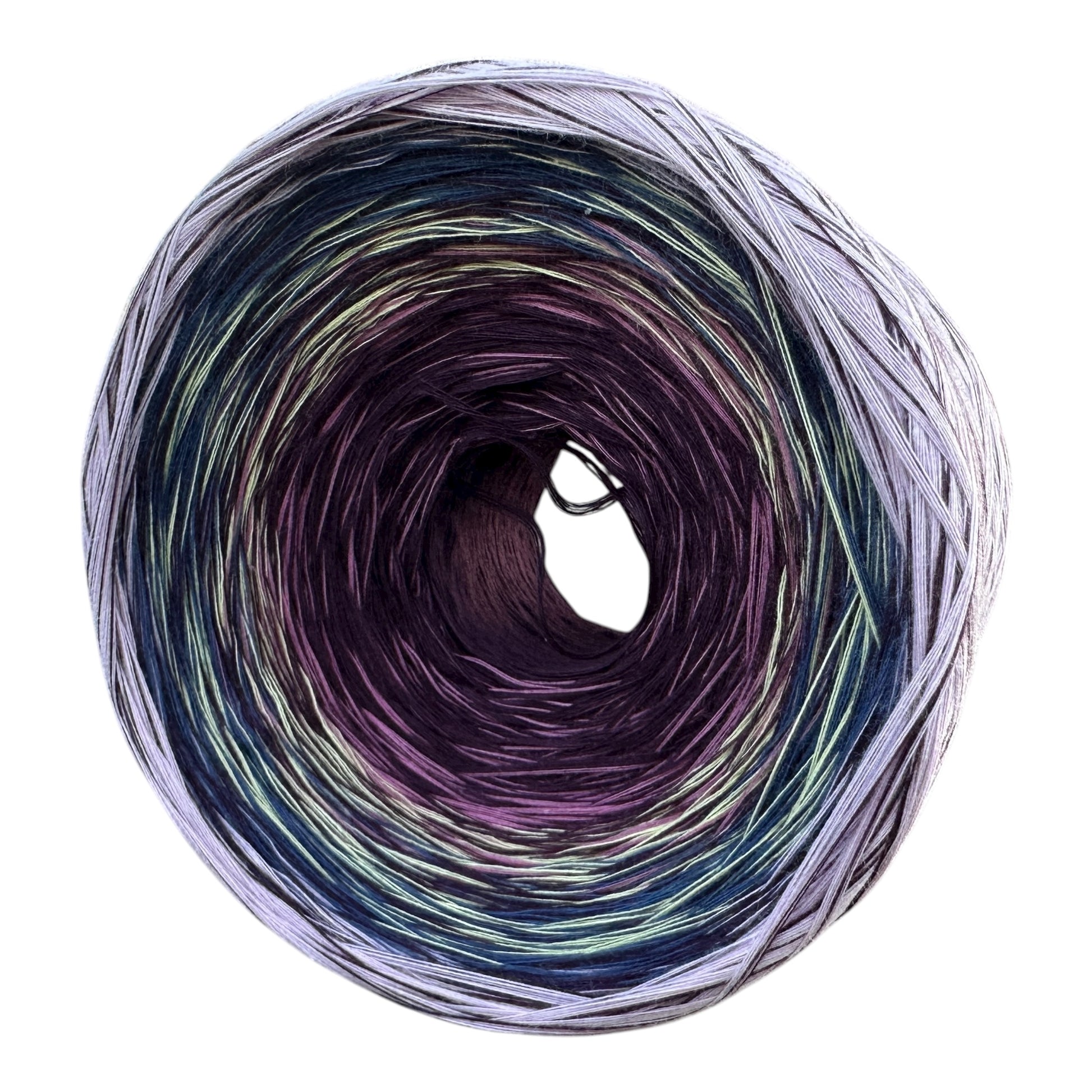 Bearded Iris, Gradient Cotton Natural Fiber Yarn - Rena'sThreadandCrafts