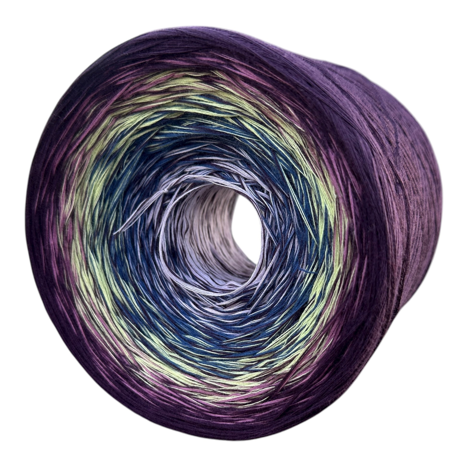 Bearded Iris, Gradient Cotton Natural Fiber Yarn - Rena'sThreadandCrafts