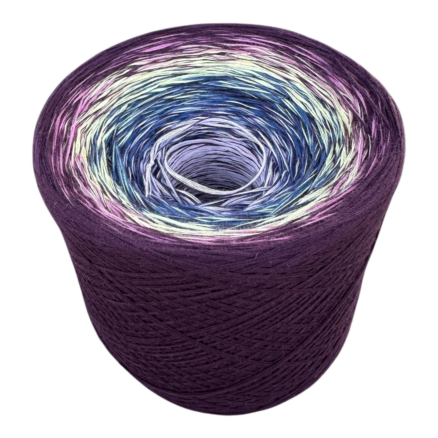 Bearded Iris, Gradient Cotton Natural Fiber Yarn - Rena'sThreadandCrafts