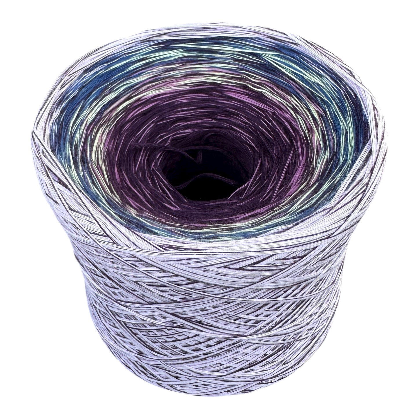 Bearded Iris, Gradient Cotton Natural Fiber Yarn - Rena'sThreadandCrafts