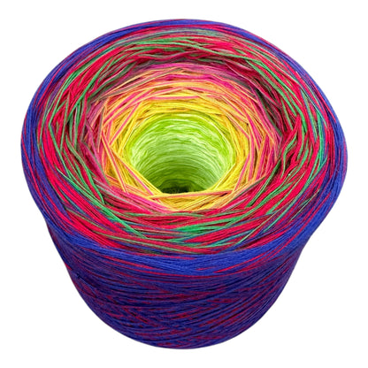 Festival of Colors, Gradient Cotton Natural Fiber Yarn