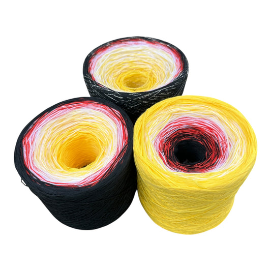 Freddie, Gradient Cotton Natural Fiber Yarn