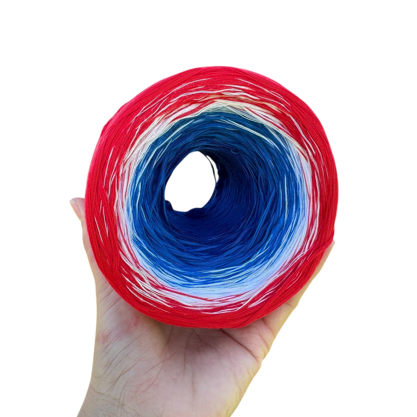 Freedom, Gradient Cotton Natural Fiber Yarn - Rena'sThreadandCrafts