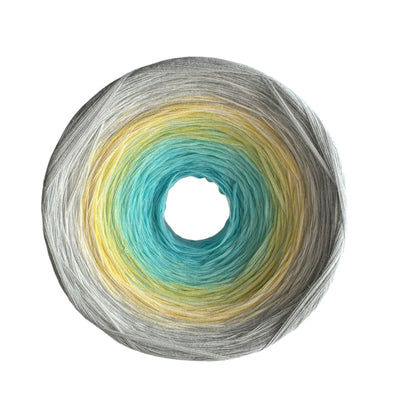 Glacial Glow, Gradient Cotton Natural Fiber Yarn-YARN-1400-Light-Renas Thread and Crafts