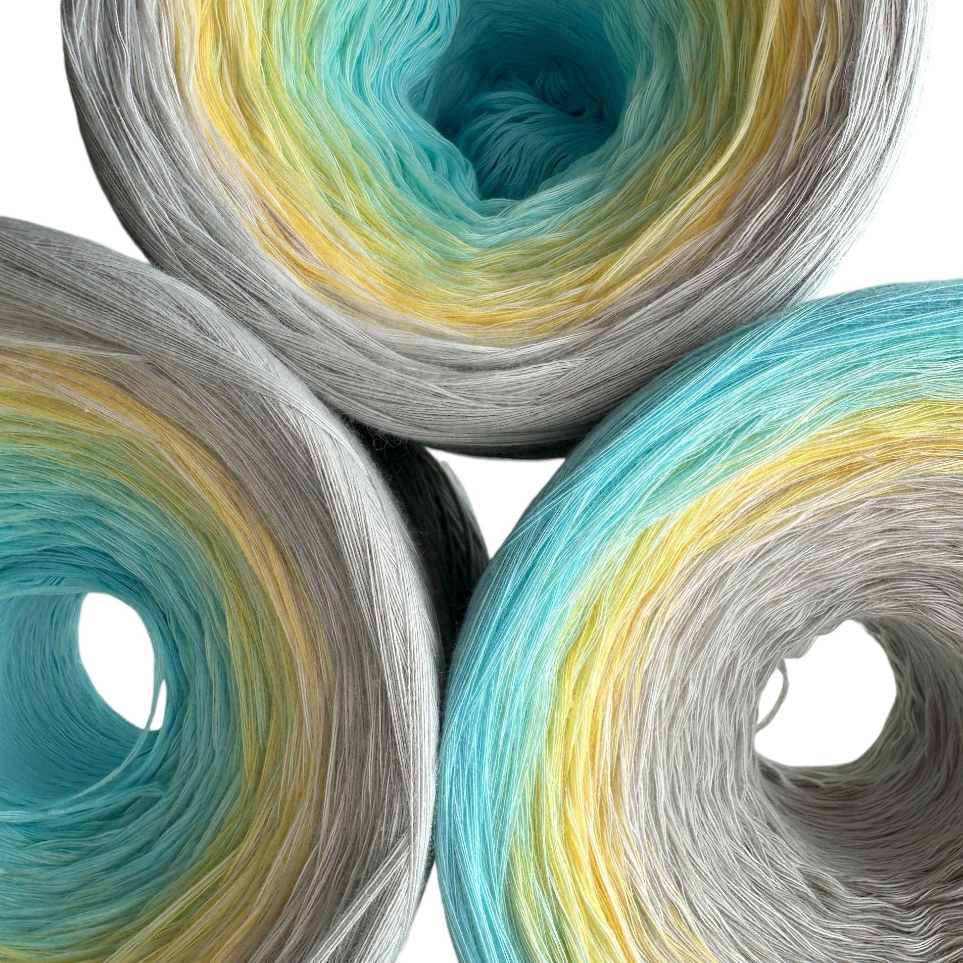 Glacial Glow, Gradient Cotton Natural Fiber Yarn-YARN-1400-Light-Renas Thread and Crafts