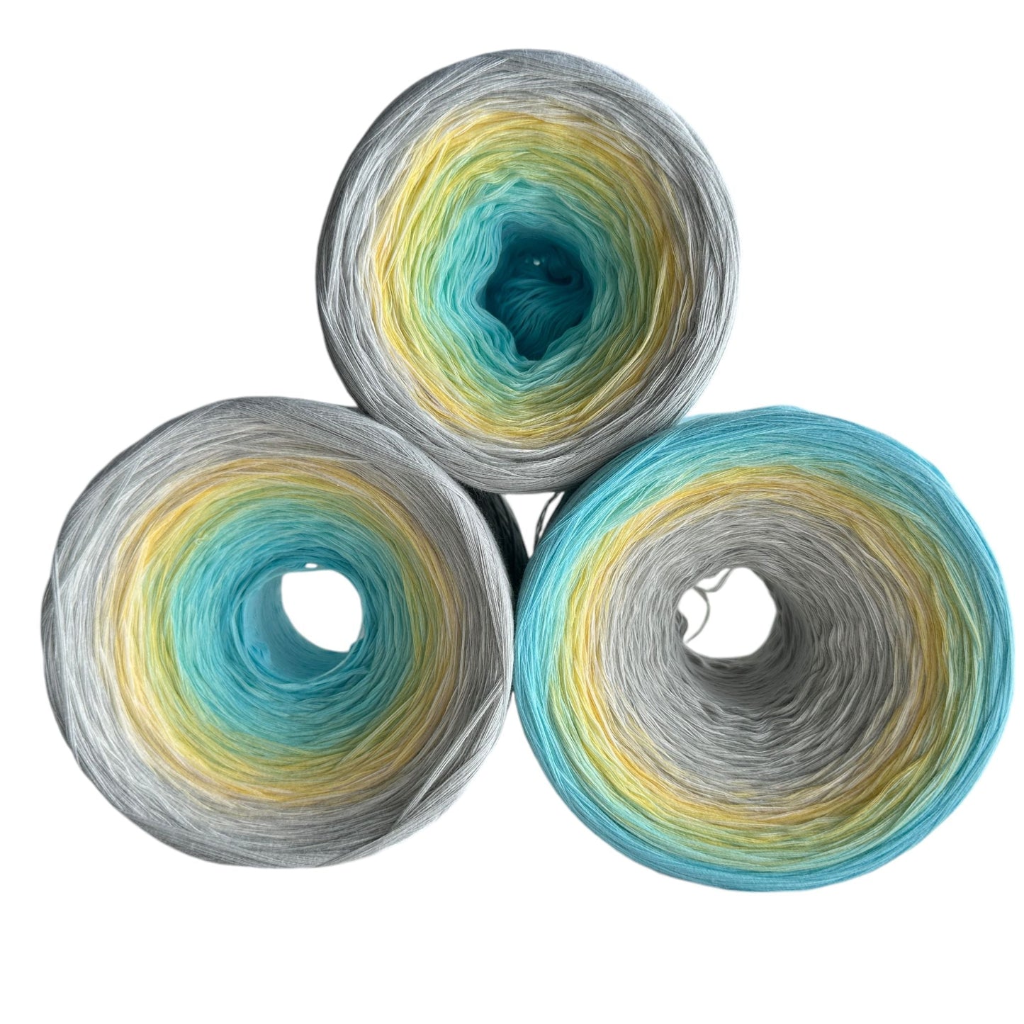 Glacial Glow, Gradient Cotton Natural Fiber Yarn-YARN-1400-Light-Renas Thread and Crafts