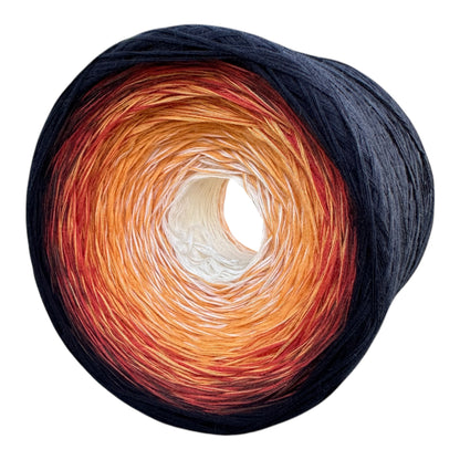Golden Sunset, Gradient Cotton Natural Fiber Yarn - Rena'sThreadandCrafts