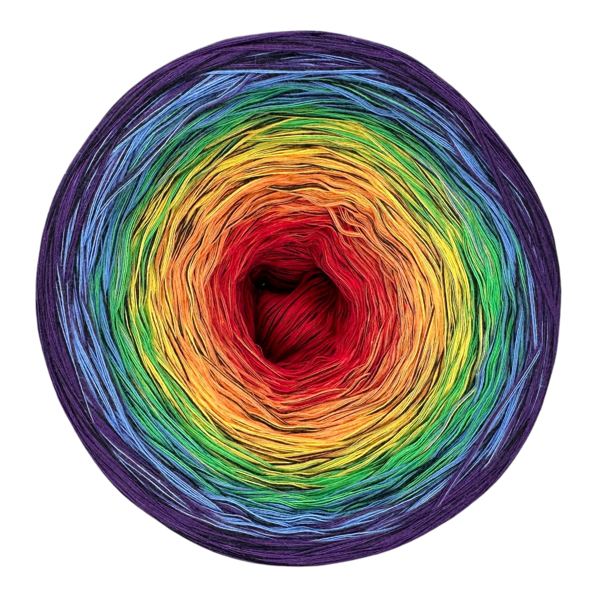 Gothic Rainbow Gradient Cotton Natural Fiber Yarn - Rena'sThreadandCrafts