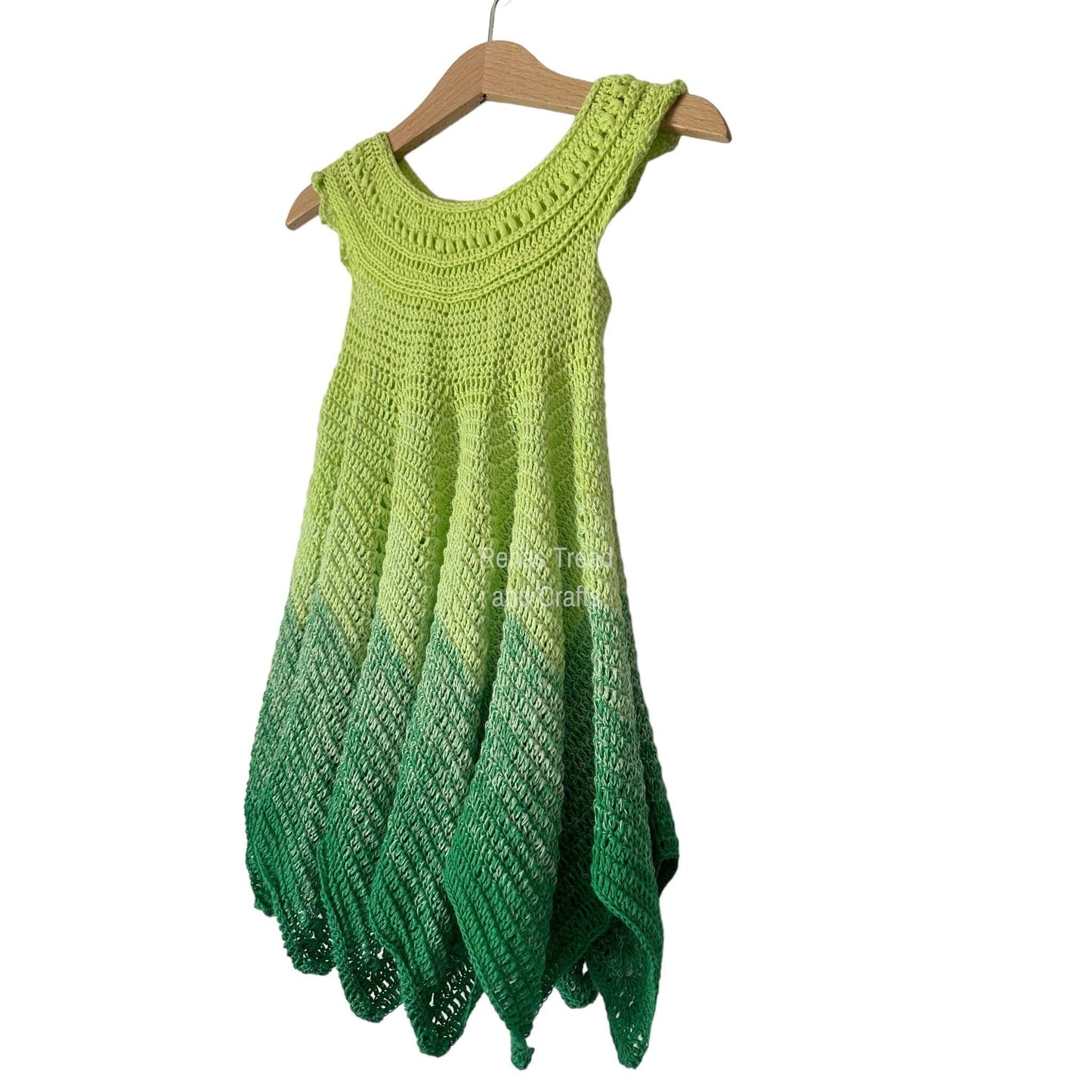 Green Fairy Dress Set-Clothing-Rena'sThreadandCrafts-Rena&#39;sThreadandCrafts