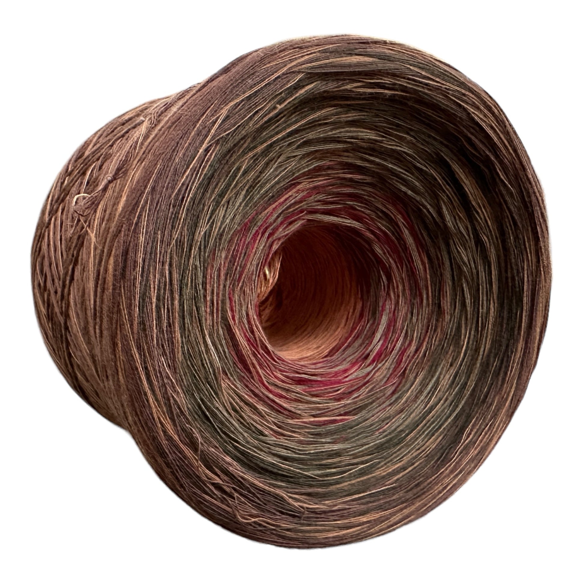 Harvest Knight, Gradient Cotton Natural Fiber Yarn-Cotton Yarn, 8PLY-Center Light-Renas Thread and Crafts