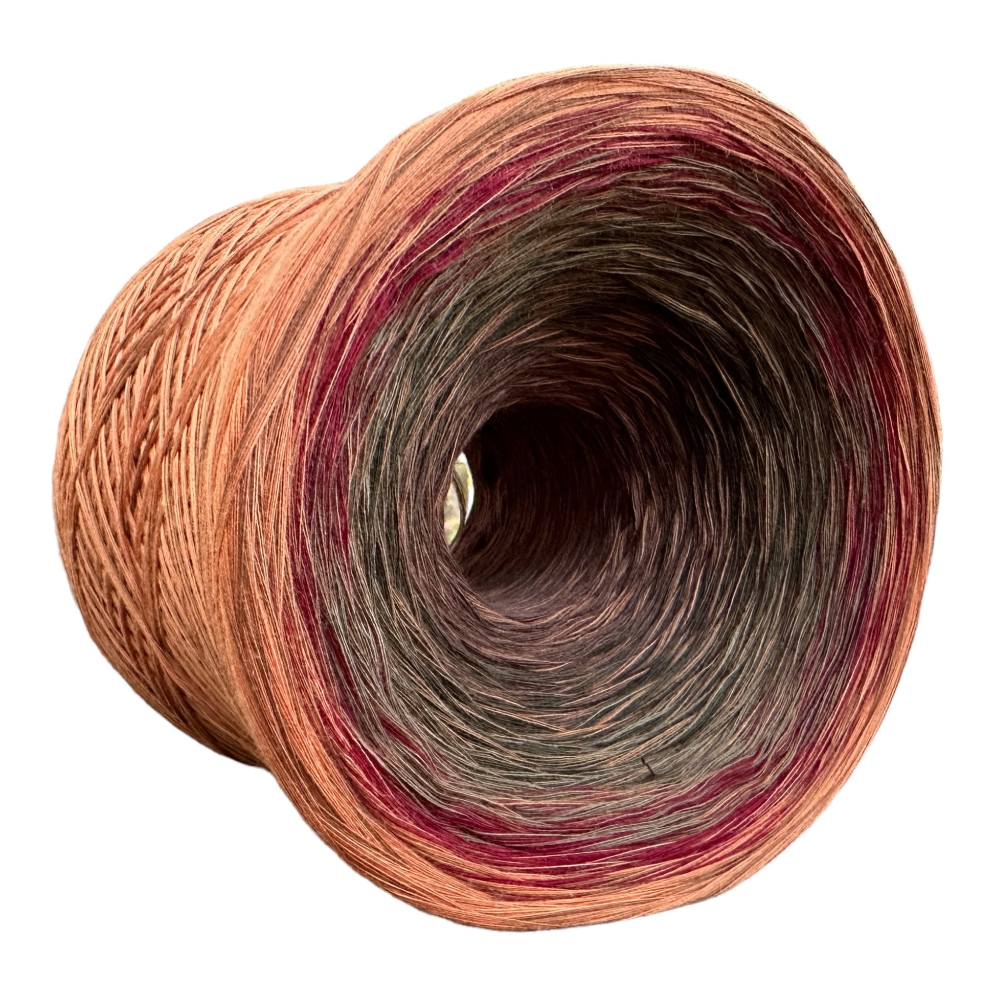 Harvest Knight, Gradient Cotton Natural Fiber Yarn-Cotton Yarn, 8PLY-Center Light-Renas Thread and Crafts