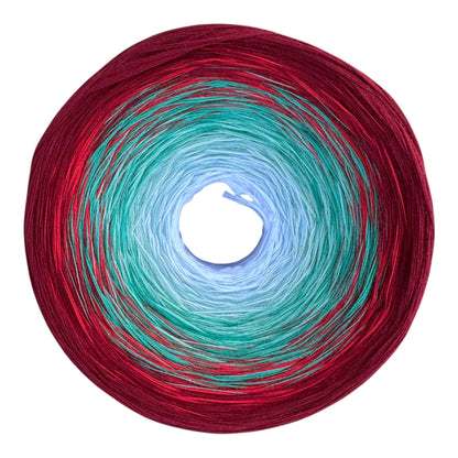 Holly, December Birth Flower, Gradient Cotton Natural Fiber Yarn