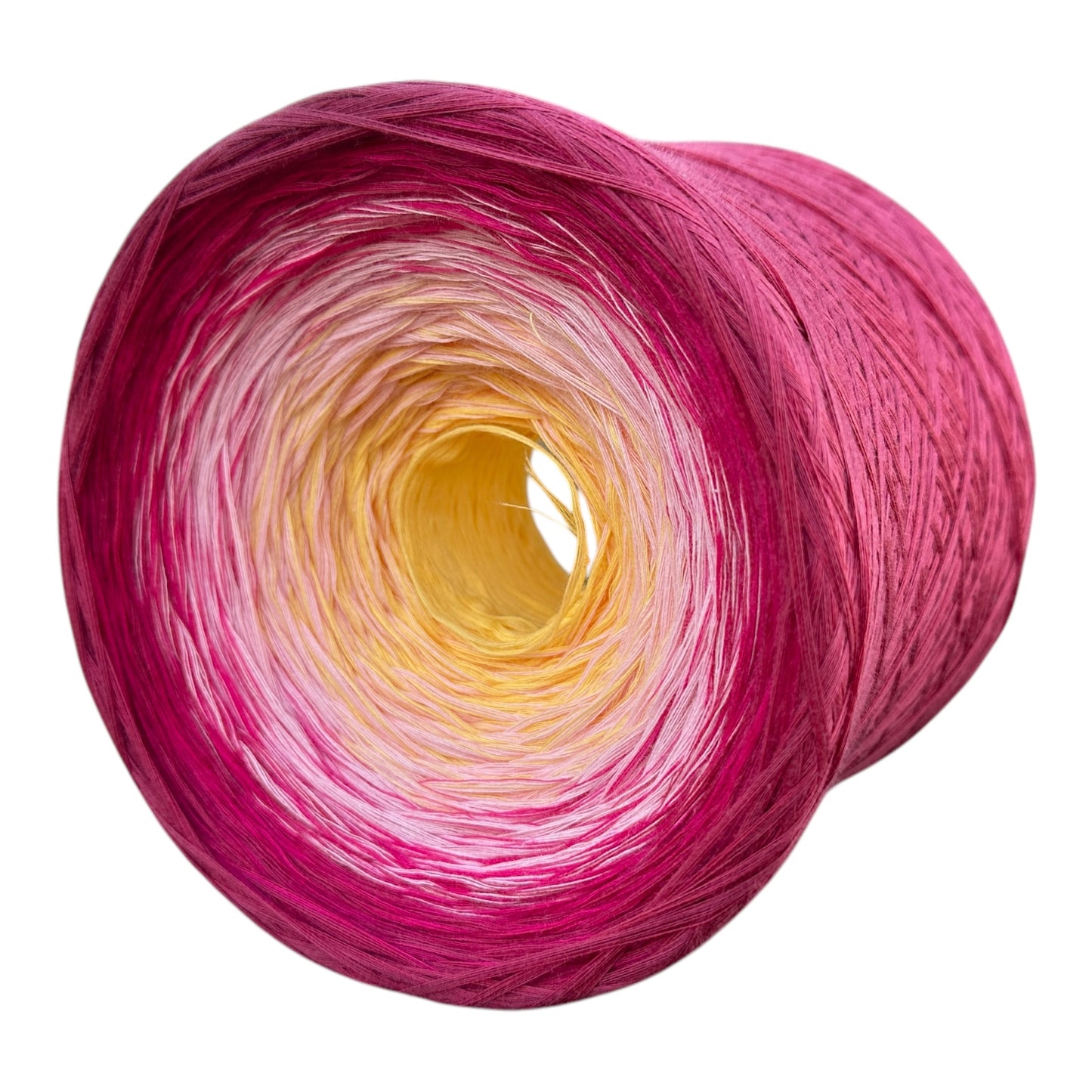 Honeysuckle, June Birth Flower, Gradient Cotton Natural Fiber Yarn