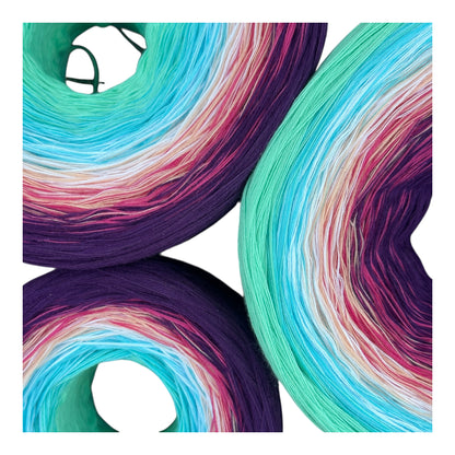 Iluminate, Gradient Cotton Natural Fiber Yarn