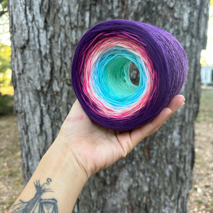 Iluminate, Gradient Cotton Natural Fiber Yarn