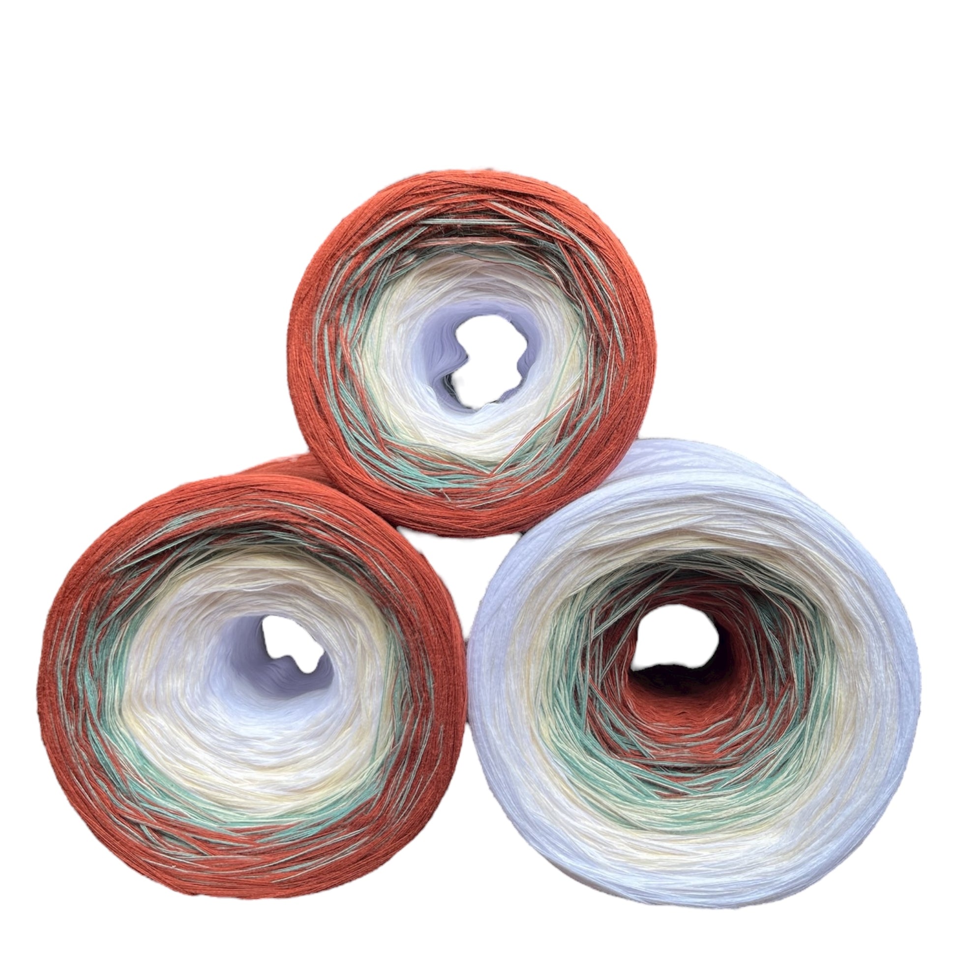 Inner Strength, Gradient Cotton Natural Fiber Yarn - Rena'sThreadandCrafts