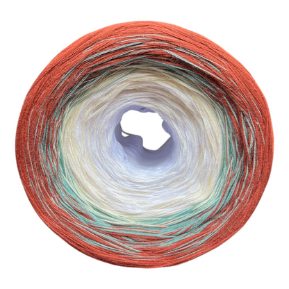 Inner Strength, Gradient Cotton Natural Fiber Yarn - Rena'sThreadandCrafts