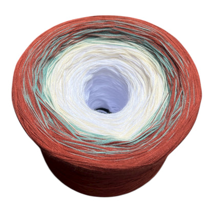 Inner Strength, Gradient Cotton Natural Fiber Yarn - Rena'sThreadandCrafts