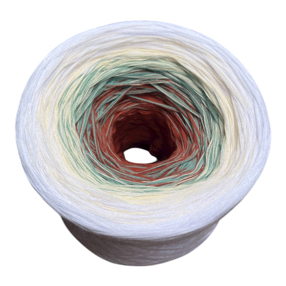 Inner Strength, Gradient Cotton Natural Fiber Yarn - Rena'sThreadandCrafts