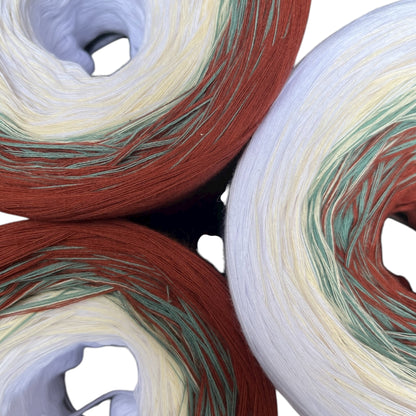 Inner Strength, Gradient Cotton Natural Fiber Yarn - Rena'sThreadandCrafts