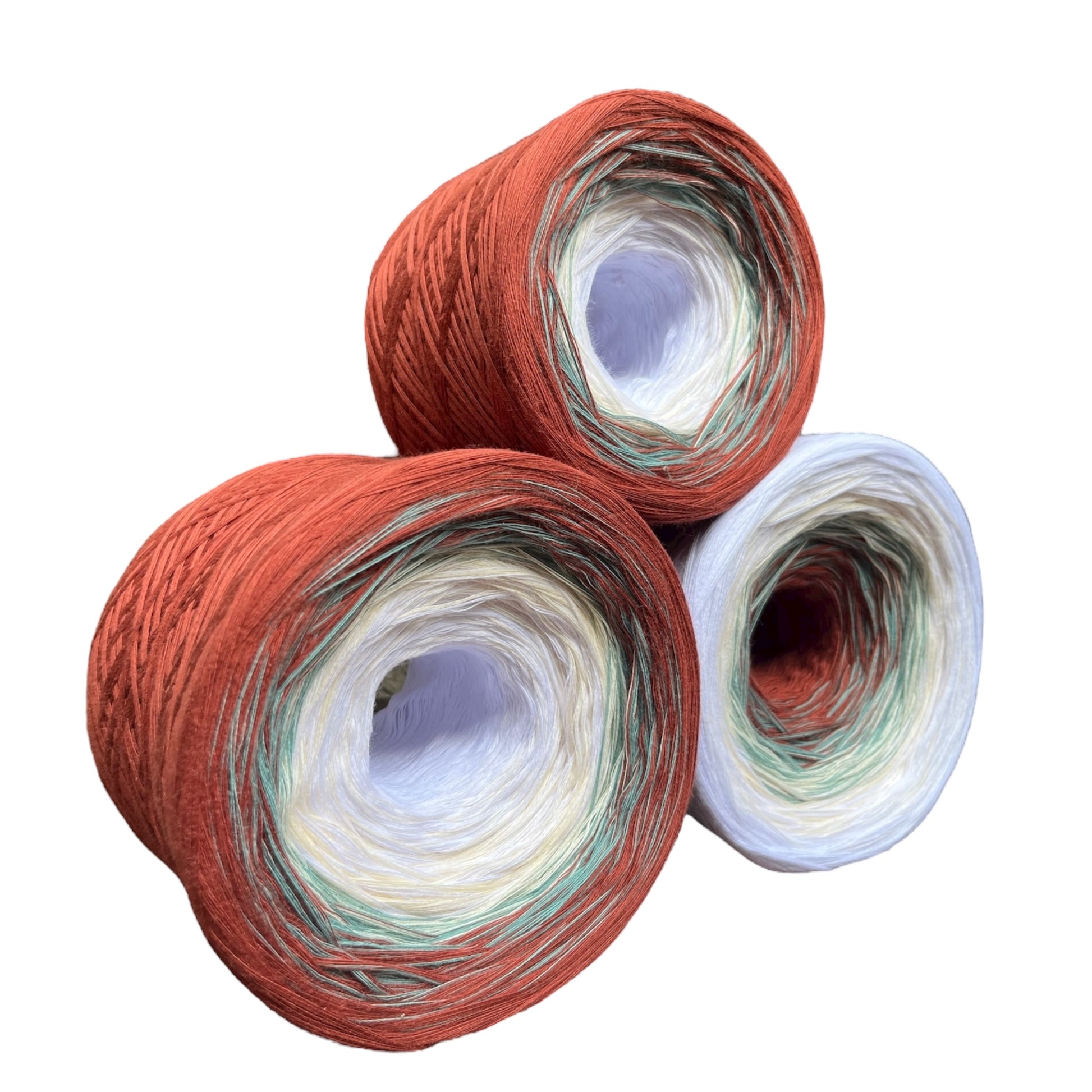 Inner Strength, Gradient Cotton Natural Fiber Yarn - Rena'sThreadandCrafts