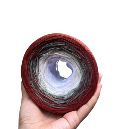 Inner Strength, Gradient Cotton Natural Fiber Yarn - Rena'sThreadandCrafts