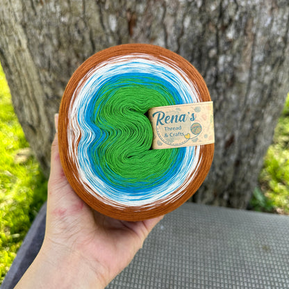 Isla, Polyester Gradient Yarn